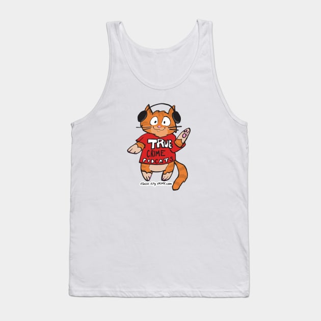 True Crime PodCATS: The Mildred Tank Top by Classic City Crime Podcast 